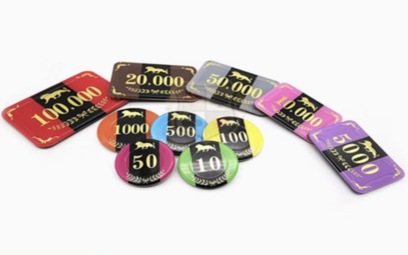 Aluminum Chips Case RFID Gambling Games Chips