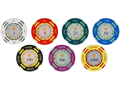 13.5 Gram Poker Chips - Clay Poker Chips Set 