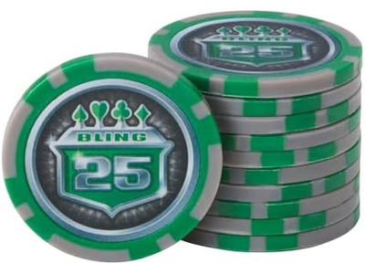 13.5 Gram Texas Hold 'em Clay Poker Chip Set with Aluminum Case
