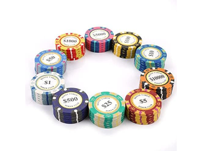 25PCS Poker Chips Set Gambling Chips
