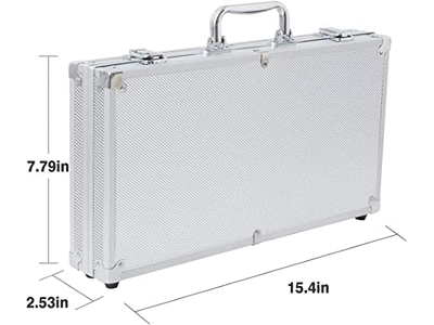 300 pcs Casino Chip Poker Set in Aluminum Case for Texas Holdem Blackjack