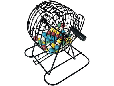 Metal Cage with Calling Board